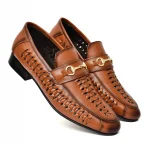 DDesire Air net Tan Loafer Shoes