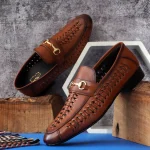 DDesire Air net Tan Loafer Shoes - Image 6