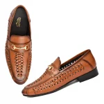 DDesire Air net Tan Loafer Shoes - Image 3