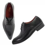 DDesire Pointer Man Leather Black Lace UP - Image 4
