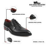 DDesire Pointer Man Leather Black Lace UP - Image 6