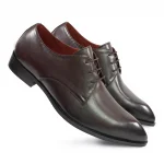 DDesire Pointer Man Lather Bordo Lace UP