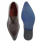 DDesire Pointer Man Lather Bordo Lace UP - Image 4