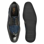 DDesire Casual Black Blue Brogue Non Leather - Image 4