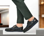 DDesire Casual Black Blue Brogue Non Leather - Image 2