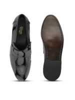 DDesire Patent Black Leather Horse bit Penny Loafers - Image 4
