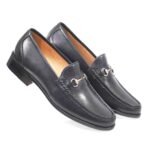 DDesire Casual dress shoes Metal buckle loafers, Premium leather loafers, Men's footwear