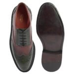 DDesire Men's Black Plain Toe Oxford Shoes - Contrast Natural Welt Formal Dress Shoes - Image 3